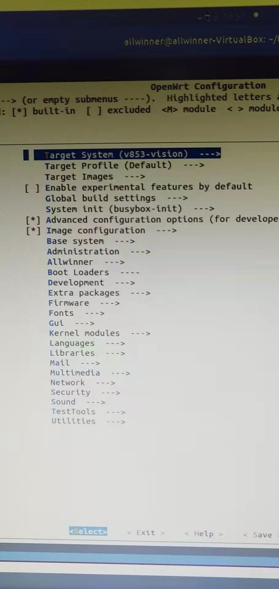  helloworld makefile make menuconfig 