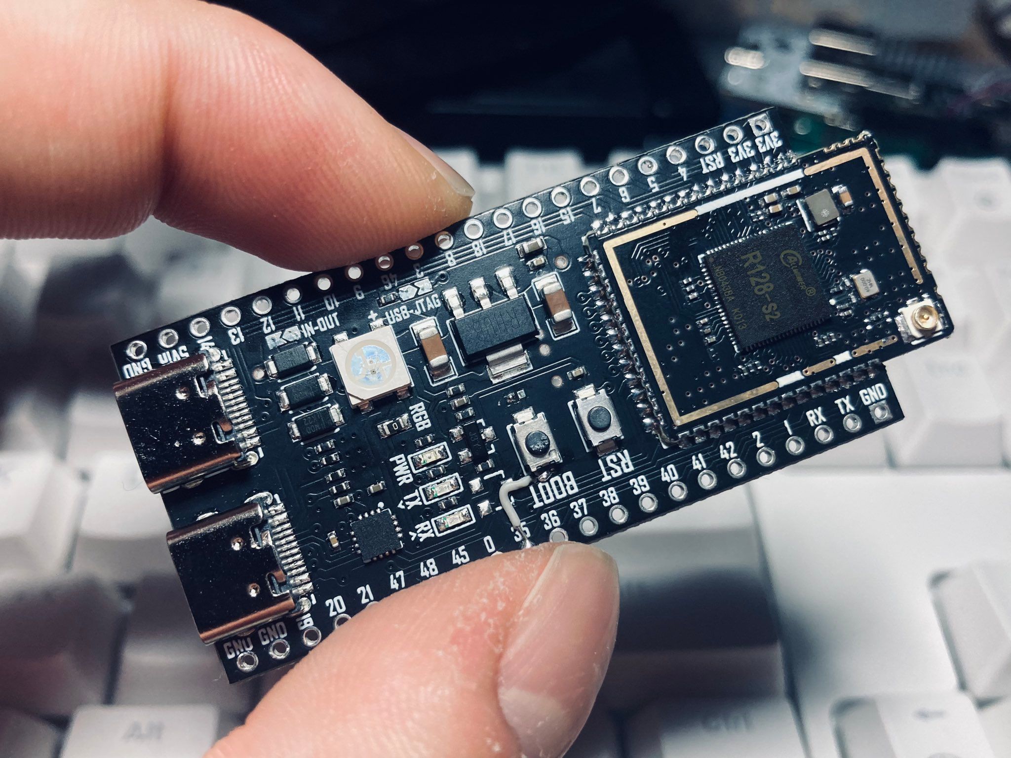 全志R128开发板来啦!RISC-V C906 + Arm M33有机结合,支持 Wi-Fi/BT | 全志在线开发者论坛